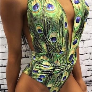 One piece bathing suit